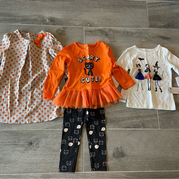 Gymboree Other - Halloween 3T girl bundle,NWT. Includes dress, two shirts, and a pair of leggings